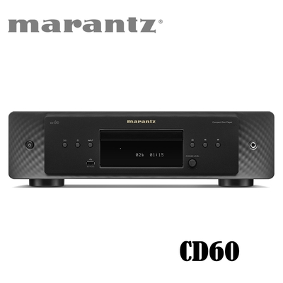 Marantz馬蘭士 Marantz 馬蘭士 CD60 CD播放器 公司貨保固 黑色