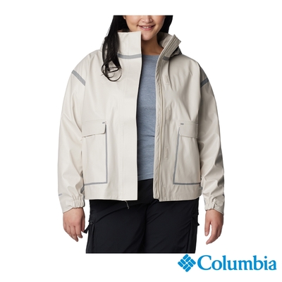 Columbia 哥倫比亞 女款-鈦OutDry Extreme 防水外套-卡其 UWR73970KI/IS