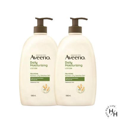 【Aveeno 艾惟諾】2瓶組-燕麥保濕乳 (1公升/瓶)