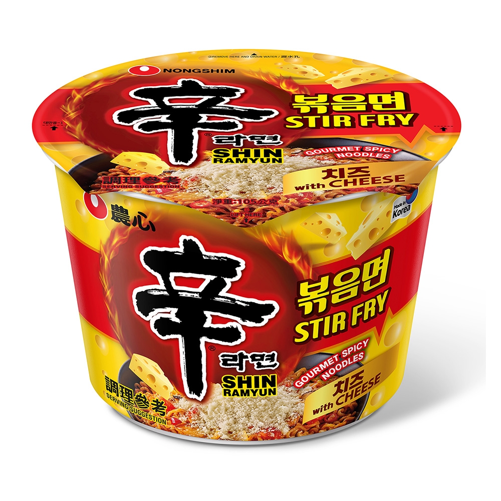 農心 辛炒麵大碗麵-起司風味(105g)