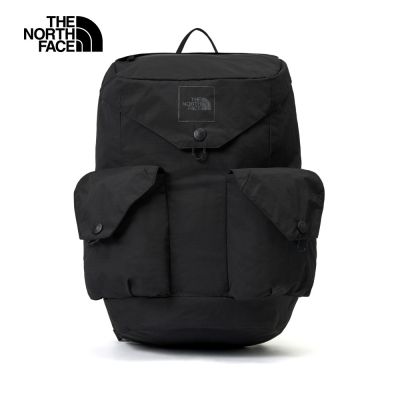 【The North Face 官方旗艦】 北面男女款黑色大容量休閒後背包｜8EERJK3 筆電包/登山包