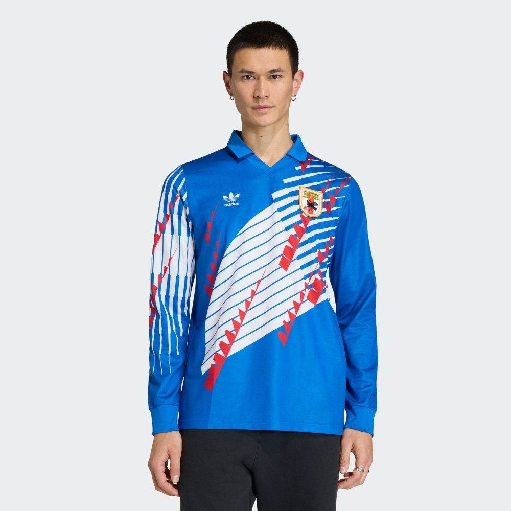 adidas 愛迪達】 世界盃1993 年日本主場長袖球衣男KT0827 | adidas