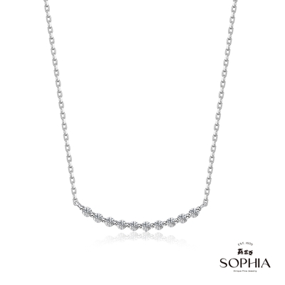 SOPHIA 蘇菲亞珠寶 - 微笑 18K金 鑽石套鍊