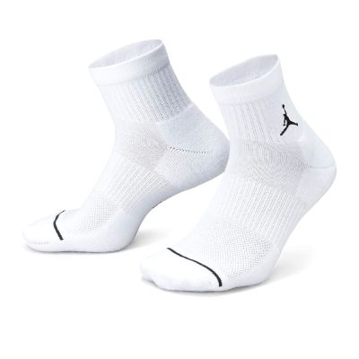Nike U J ED Cush Poly Crew 3PR 144 白色 基本款 運動 透氣 短襪 DX965-510
