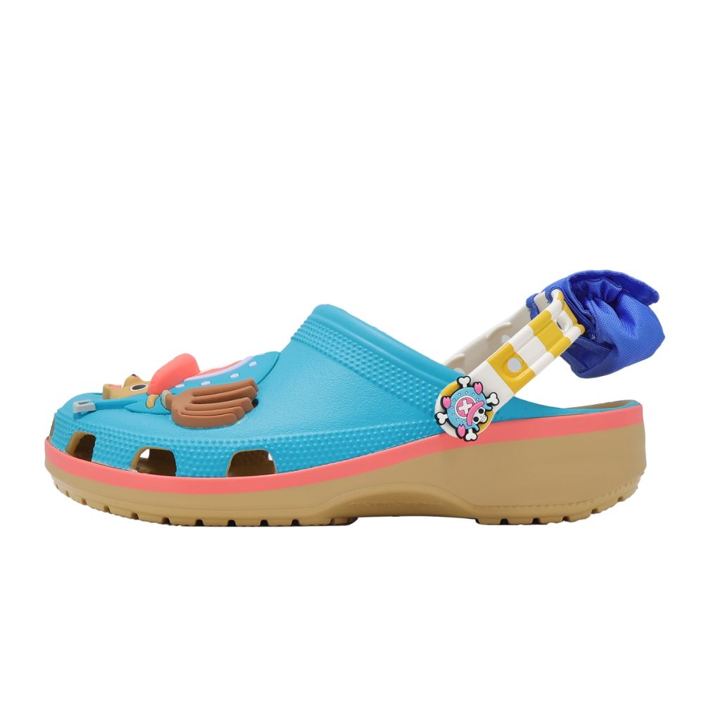 Crocs 洞洞鞋One Piece Chopper 男女鞋航海王喬巴七彩卡駱馳21279490H