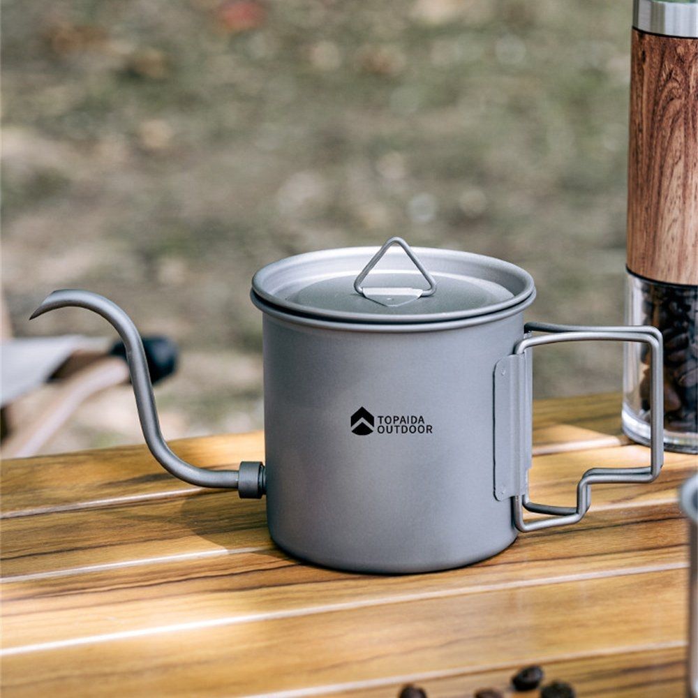 新川】純鈦可拆折疊手沖壺420ml | 手沖細口壺| Yahoo購物中心