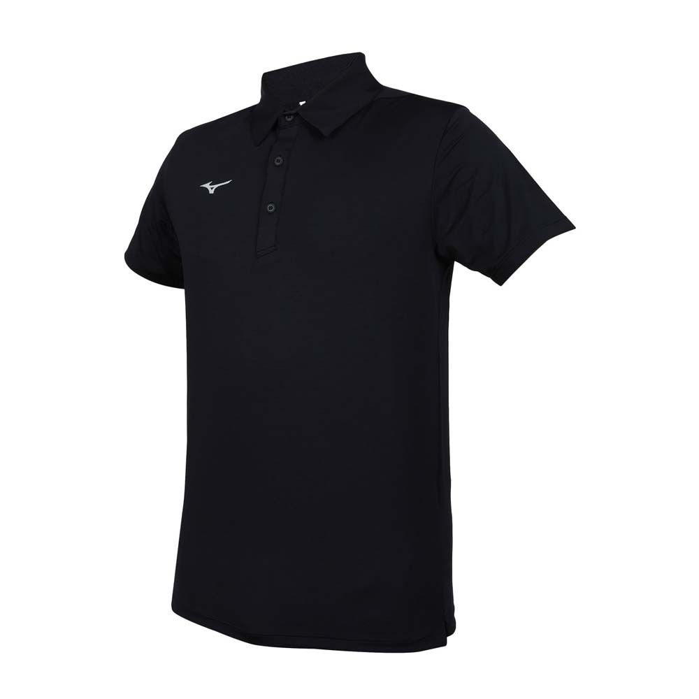 MIZUNO 男短袖POLO衫-銀離子上衣休閒抗UV 32TAC01409 黑銀| 其他品牌