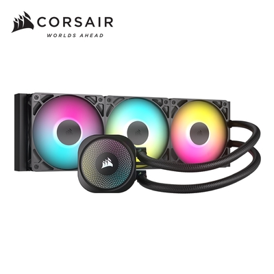 【CORSAIR 海盜船】NAUTILUS 360 ARGB CPU水冷散熱器【黑】