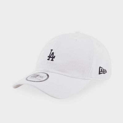 NEW ERA 男女 CASUAL CLASSIC ESSENTIAL MINI LOGO 洛杉磯道奇 白 NE12324419