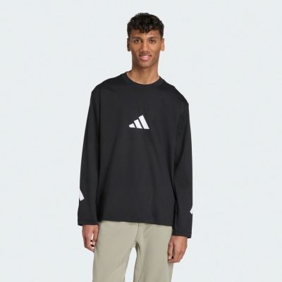 Adidas 愛迪達 M Z.n.e. Ls Tee KE4902 男 長袖上衣 休閒長袖 黑 亞版