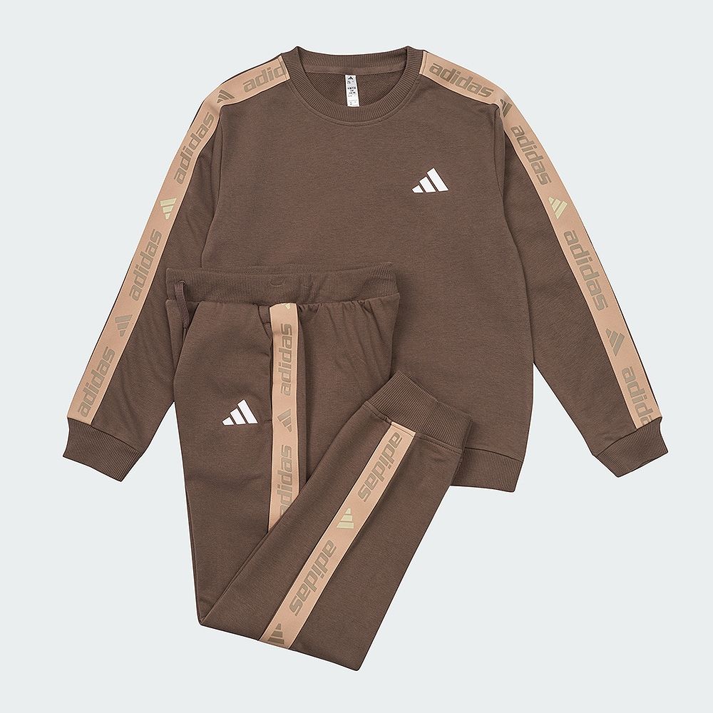 【adidas 愛迪達】 嬰幼童運動套裝 長袖/長褲 (多款任選) (C款)