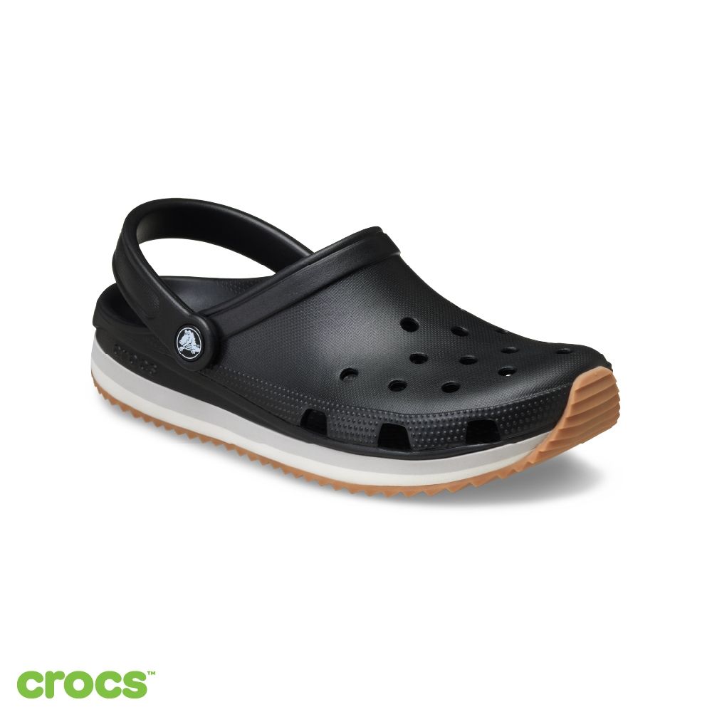Crocs 卡駱馳 (中性鞋) Crocband Runner 卡駱班復古輕彈克駱格-黑色 212831-001