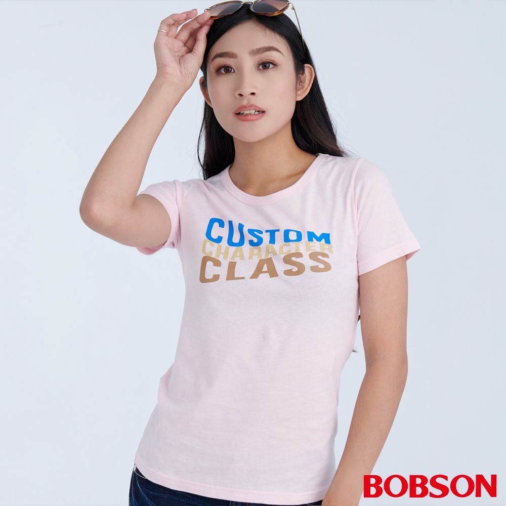 BOBSON 女款印圖T恤 (71107-10)