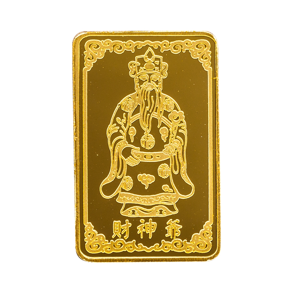 JoveGold漾金飾財神招財黃金條塊- 參台錢| Jove Gold 漾金飾| Yahoo購物中心