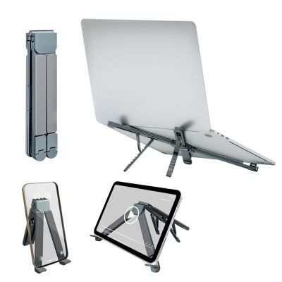 aibo 迷你隨身折疊鋁合金 筆電/平板/手機支架