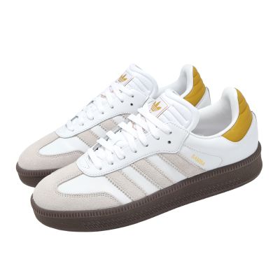 adidas 休閒鞋 Samba XLG 男鞋 厚底 增高 米白 金 復古 愛迪達 JR3325
