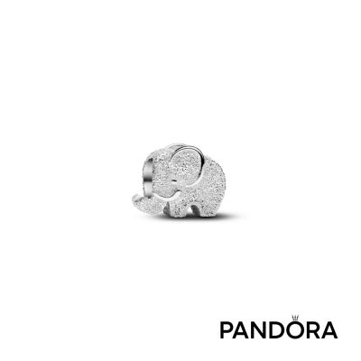 【Pandora官方直營】大象霧銀迷你串飾