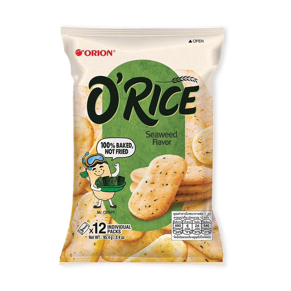 好麗友 O'RICE米餅-海苔口味(95.4g)