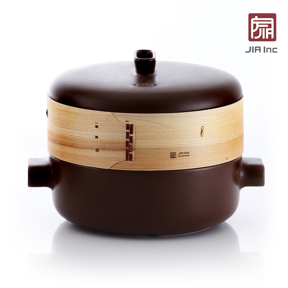 JIA 品家蒸鍋蒸籠組28cm-棕色| 蒸鍋/蒸煮鍋| Yahoo購物中心