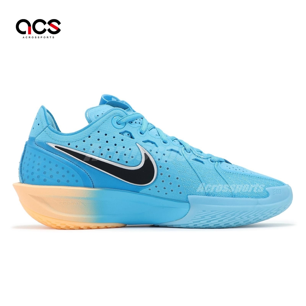 Nike 籃球鞋GT Cut 3 EP 男鞋藍黃氣墊抗扭緩震運動鞋DV2918-404 | 籃球