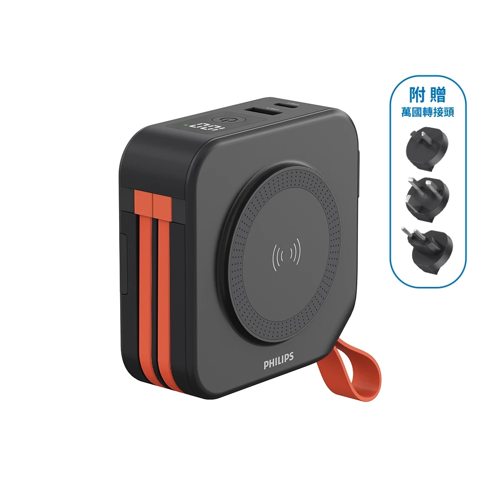 PHILIPS 飛利浦DLP4347C 4色可選-10000mAh 多功能十合一螢幕顯示