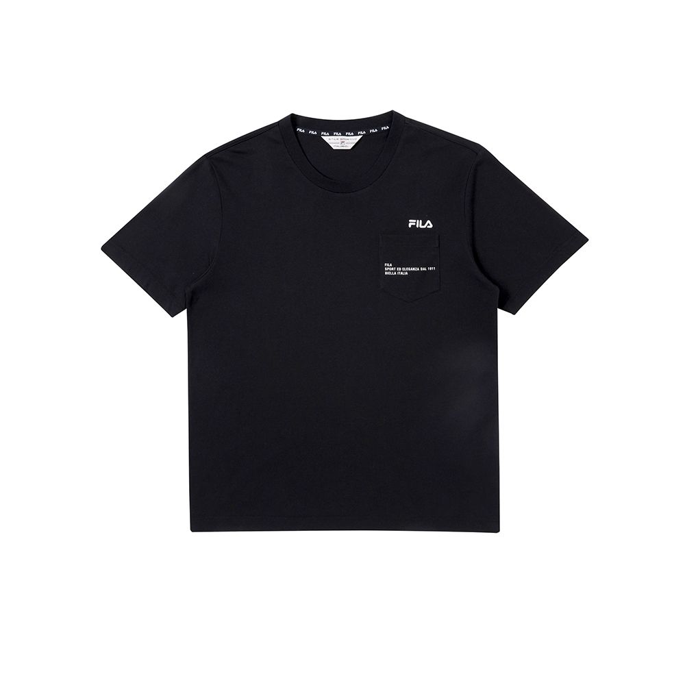 FILA 男短TEE/運動服/上衣 多款任選 (黑色1TEZ-1463)