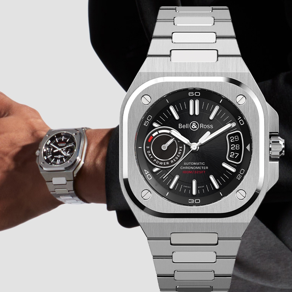 Bell & Ross BR-X5 機械腕錶-41mm BRX5R-BL-ST/SST