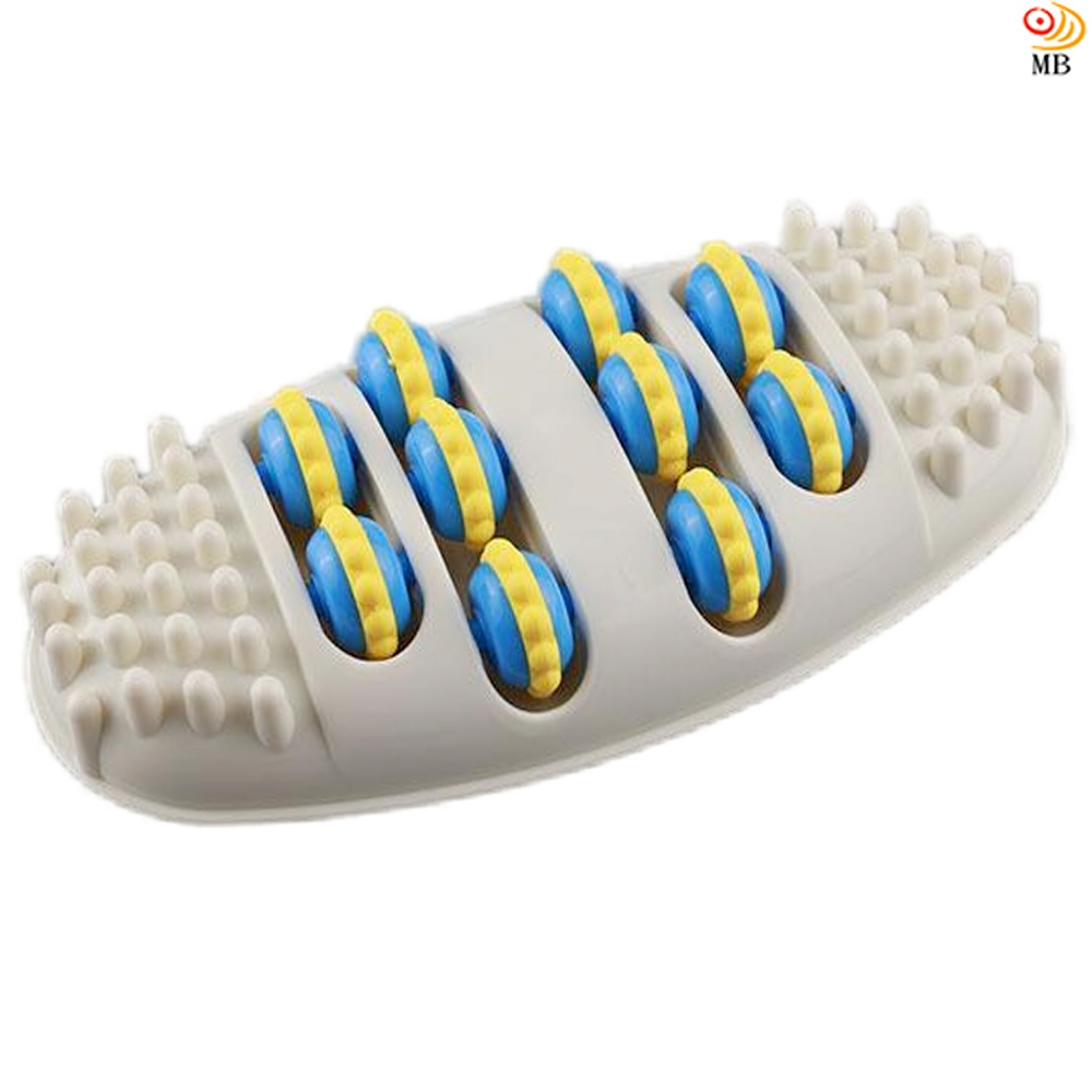 月陽28公分3D立體4排10滾輪120按摩顆粒腳底按摩器穴位滾輪按摩器(FM2813) | 足部美腿機 | Yahoo購物中心