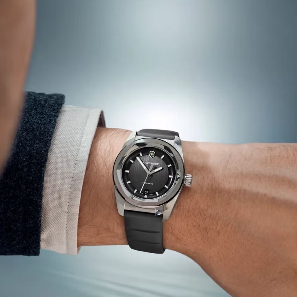 VICTORINOX 瑞士維氏 Concept One Automatic 機械腕錶 男錶 手錶-39mm黑 VISA-242057