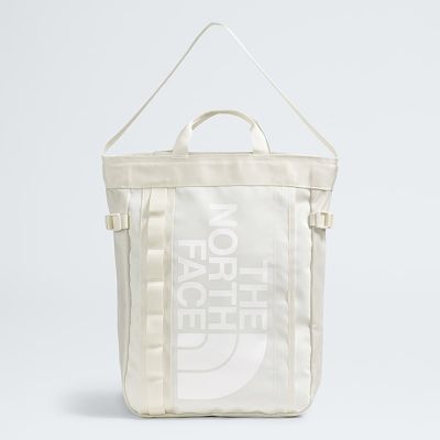 The North Face 北臉 後背包 運動包 書包 旅行包 大容量 雙層 BASE CAMP TOTE PACK 白 NF0A8BK7UBO