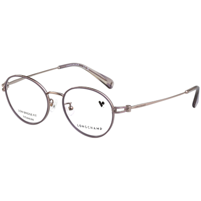 LONGCHAMP 純鈦 光學眼鏡(紫芋色)LO2538LBJ