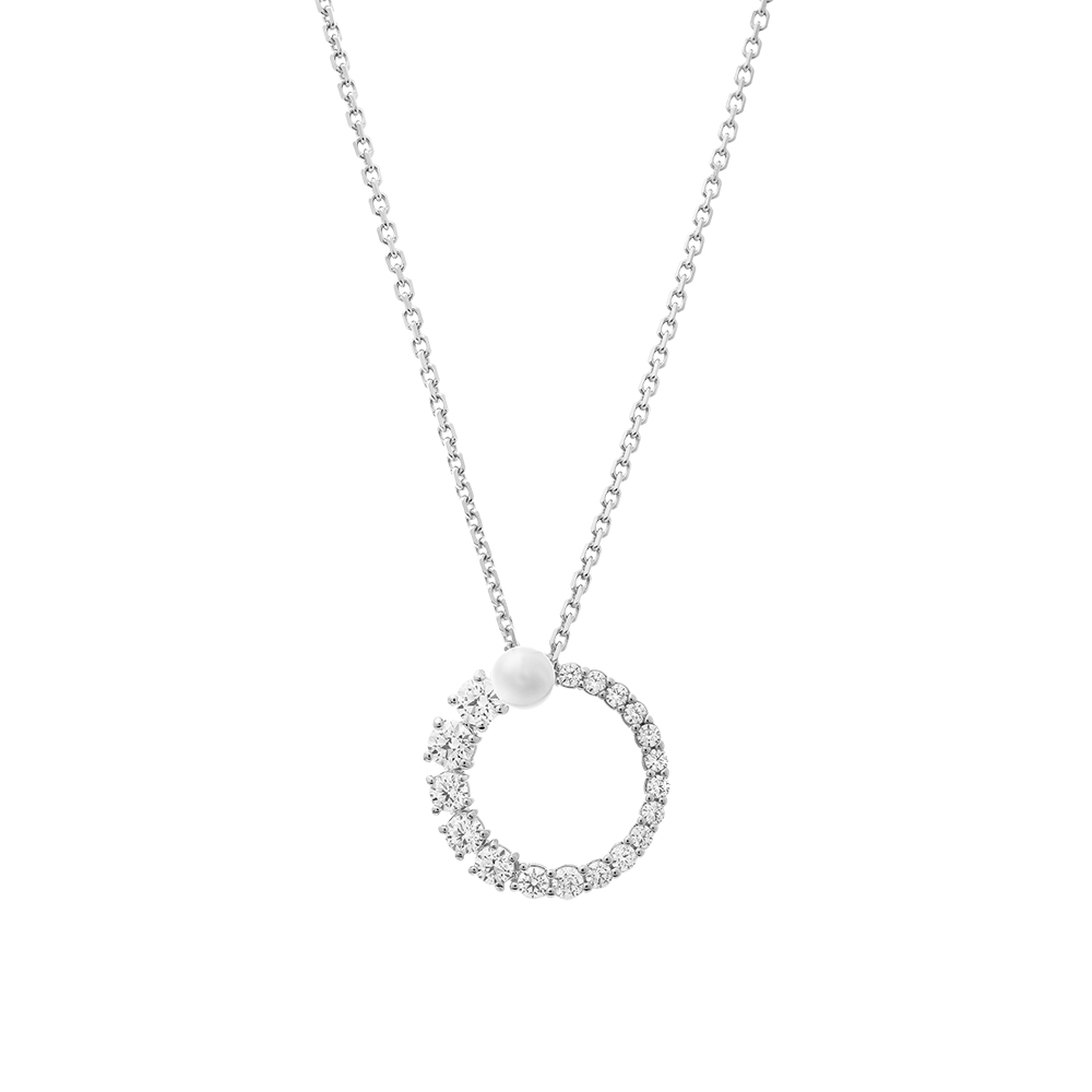SWAROVSKI 施華洛世奇 Matrix 水晶珍珠項鍊