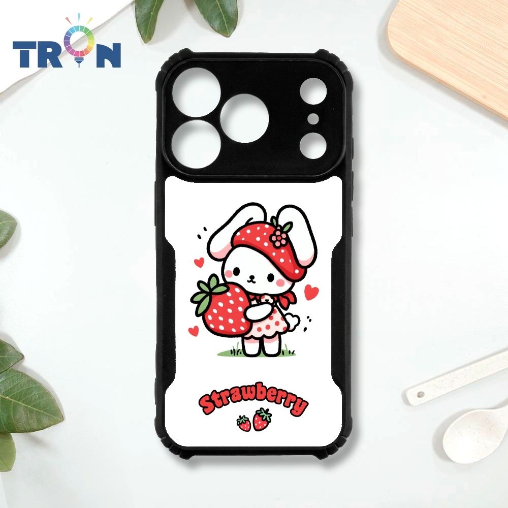 TRON iPhone 17 Pro 戀上草莓 四角防摔 機甲殼 軟硬殼 手機殼
