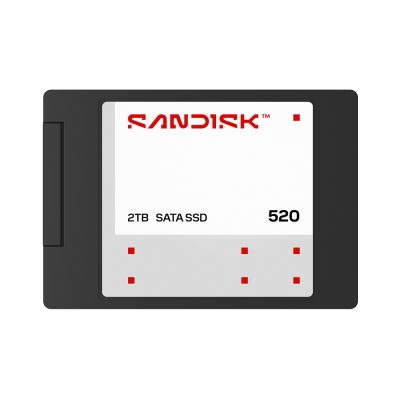 SanDisk 520 SATA SSD 2.5吋 2TB (公司貨)