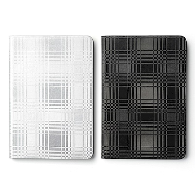 ZENUS Apple iPad Mini2&3 金屬格紋 書本式皮套