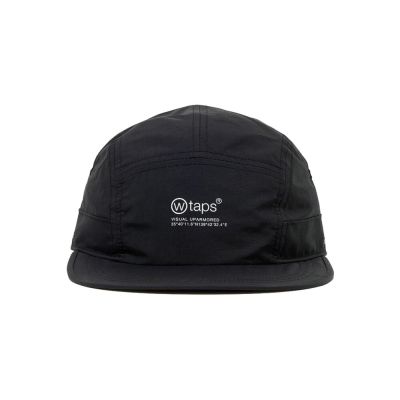 Wtaps T-7 / CAP / NYLON. TUSSAH. PERTEX 帽子黑252HCDT-HT05-BK-F