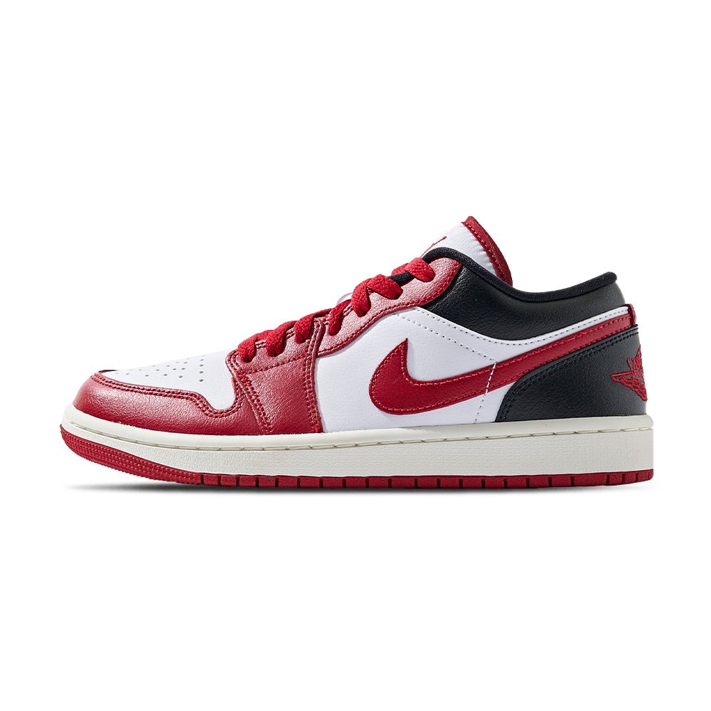 Nike Air Jordan 1 Low 女鞋 紅黑色 奶油底 1代 AJ1 喬丹 休閒鞋 DC0774-160