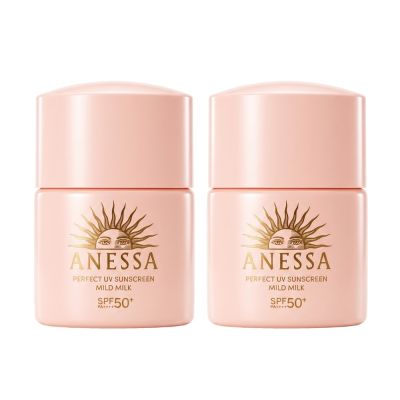 SHISEIDO 資生堂 安耐曬 輕親柔光敏感肌防曬露NA 12ml 兩入組 公司貨