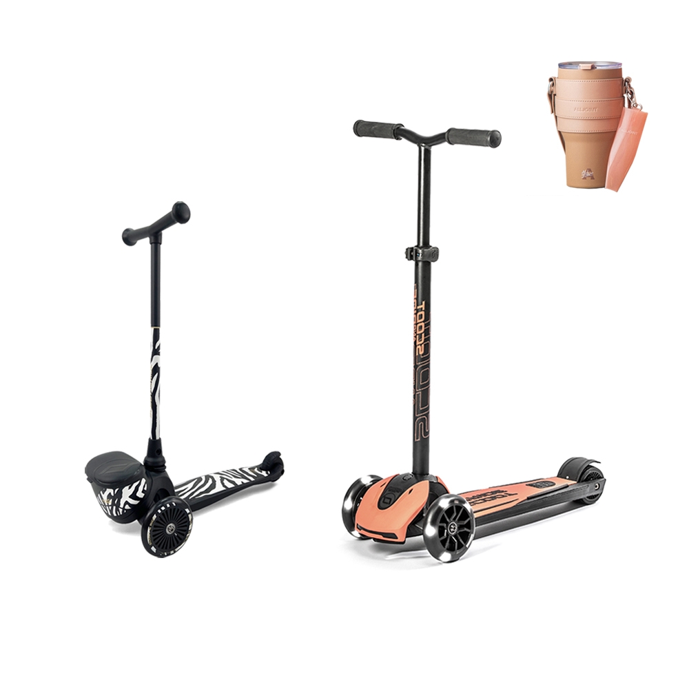 Scoot&Ride】Kick5滑板車+Kick2滑板車贈陶瓷保溫杯750ml隨機| 幼兒滑步