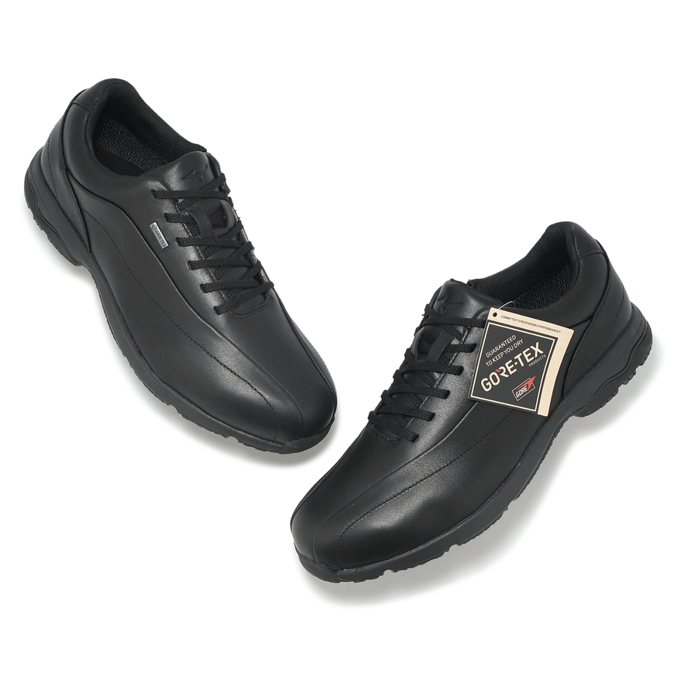 LD40 VⅡ SW GTX 27cm Mizuno 健走鞋LD40 VII SW GTX 超寬楦男鞋黑防水緩衝止滑休閒鞋美津濃