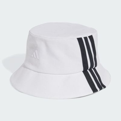 ADIDAS 愛迪達 阿迪達斯 漁夫帽 男 女 休閒帽-白色系-SPW 3S BUCKET-JC6420