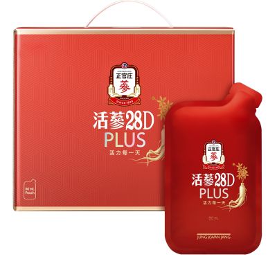 【正官庄】活蔘28D PLUS 30入(產品效期至2027/03)