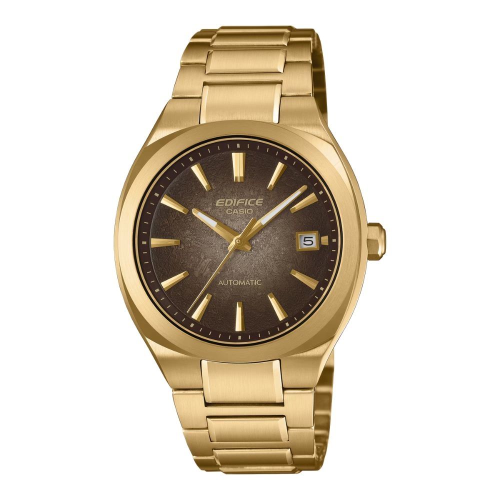 CASIO 卡西歐 EDIFICE 速度與智慧 馳騁快感 機械錶款 金 EFK-200DG-5A_38mm