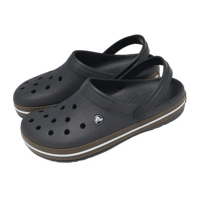 Crocs 洞洞鞋 Crocband Gum Clog 男女鞋 黑 棕 卡駱班街頭克駱格 212756001