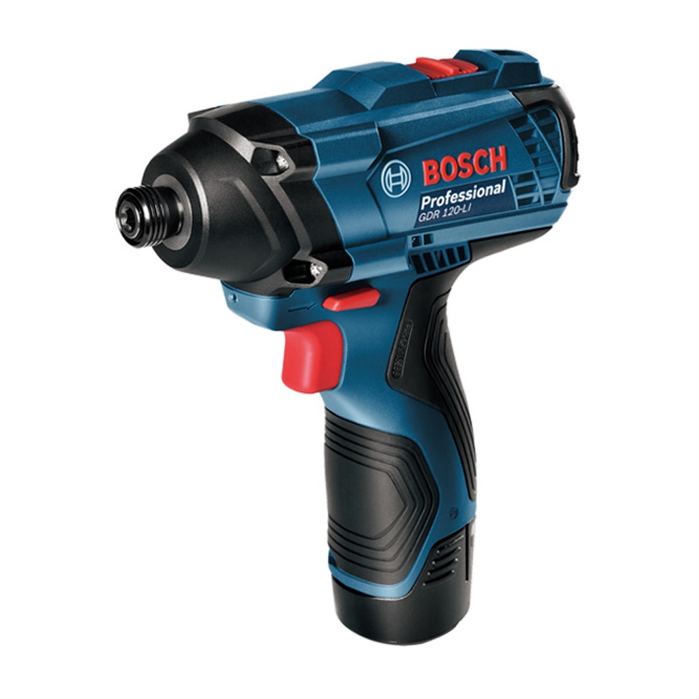 BOSCH博世 12V鋰電衝擊起子機GDR120-LI (雙電2.0AH)
