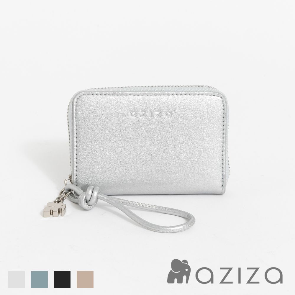 aziza AMUSE拉鍊卡片零錢包-小-多色