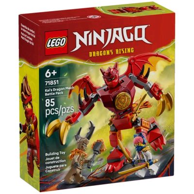 樂高LEGO 旋風忍者系列 - 71851 赤地的猛龍機械人戰鬥組