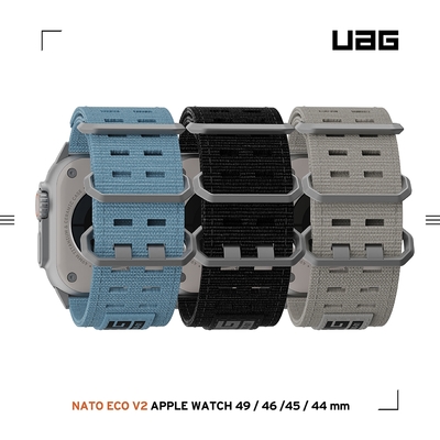 UAG Apple Watch 42/44/45/46/49mm Nato尼龍錶帶V2