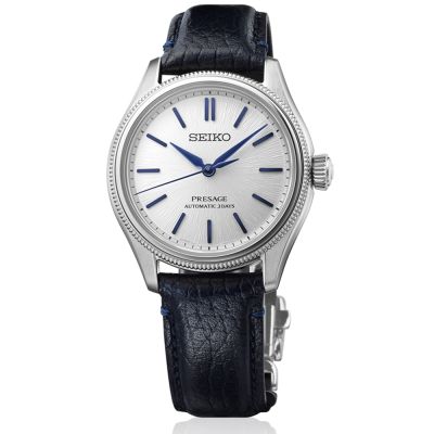 SEIKO精工PRESAGE經典簡約開芯機械腕錶推薦送禮畢業禮物4R39-00W0D