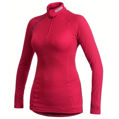 【Craft】女 ZERO EXTREME ZIP TURTLENECK 長袖拉鍊T領排汗衣.上衣.衛生衣.車衣 194617-2469 桃紅